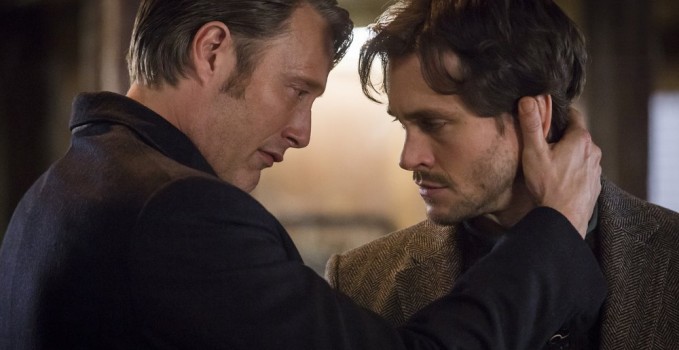 Becoming: Mads Mikkelsen as Hannibal and Hugh Dancy as Will Graham