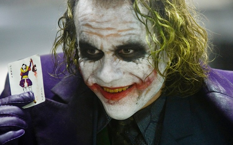 Heath Ledger as The Joker in The Dark Knight (2008)