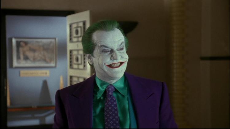 Jack Nicholson at The Joker in Batman (1989)