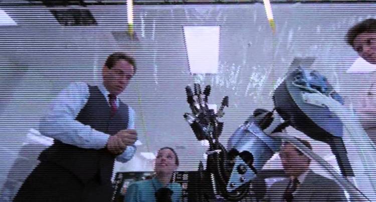 It's alive? The 'birth' scene from Paul Verhoeven's Robocop (1987)