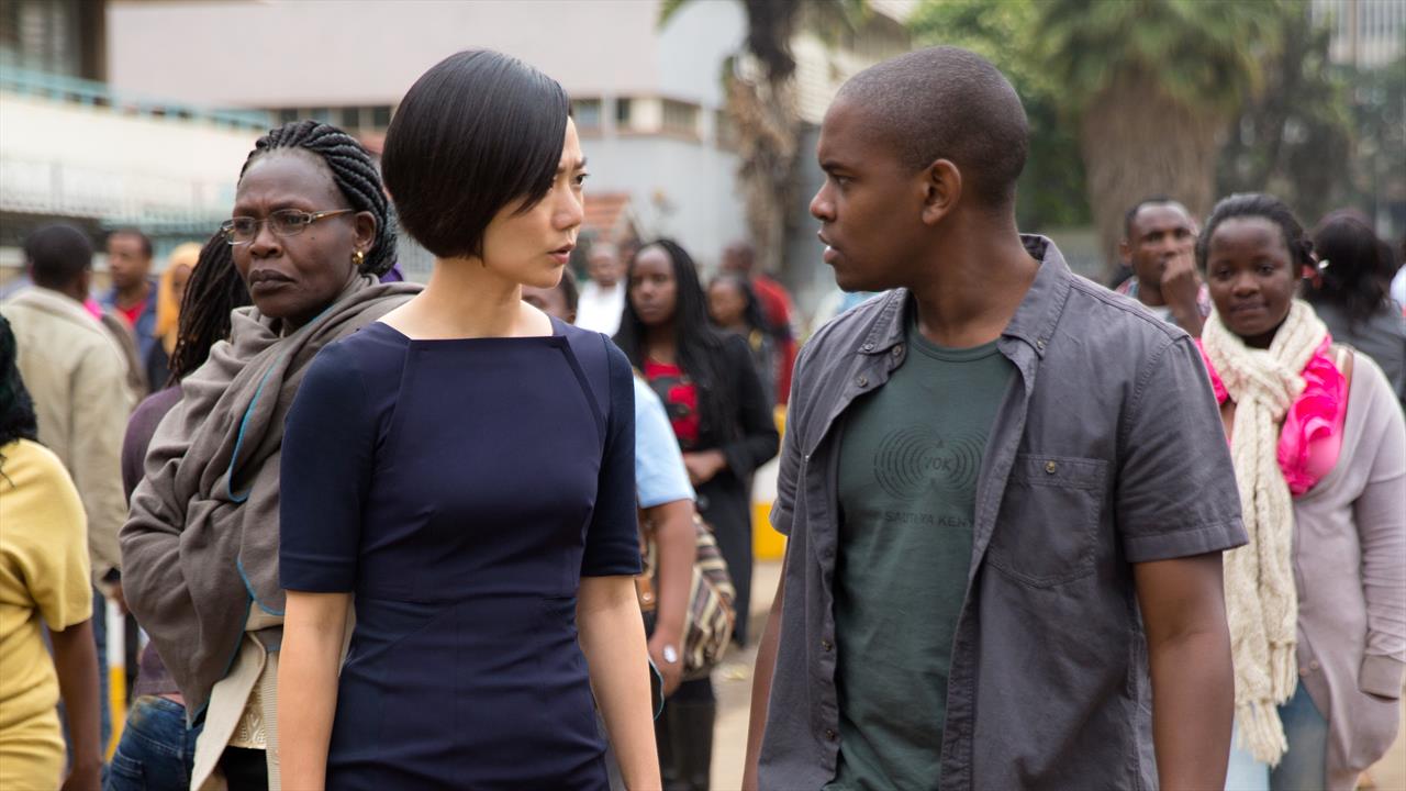 Worlds apart: Doona Bae and Aml Ameen