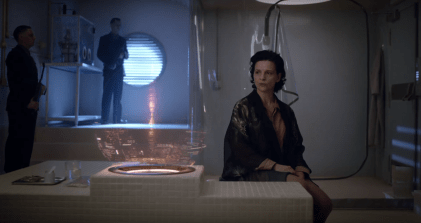 Juliette Binoche in Ghost in the Shell (2017), dir. Rupert Sanders